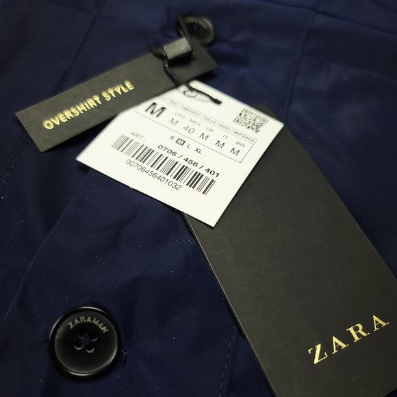 Men's Zara Button Over Shirt - Picture 4 of 9